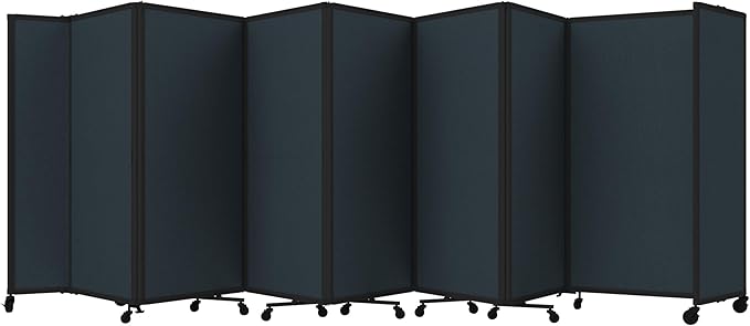 Versare Room Divider 360 Portable Wall Partition | Folding Panels | Large by VERSARE