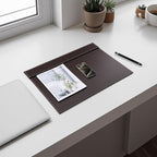 KINGFOM Ultra-Smooth PU Leather Desk Pad & Mat Office Desk Drawing & Writing - Image 5