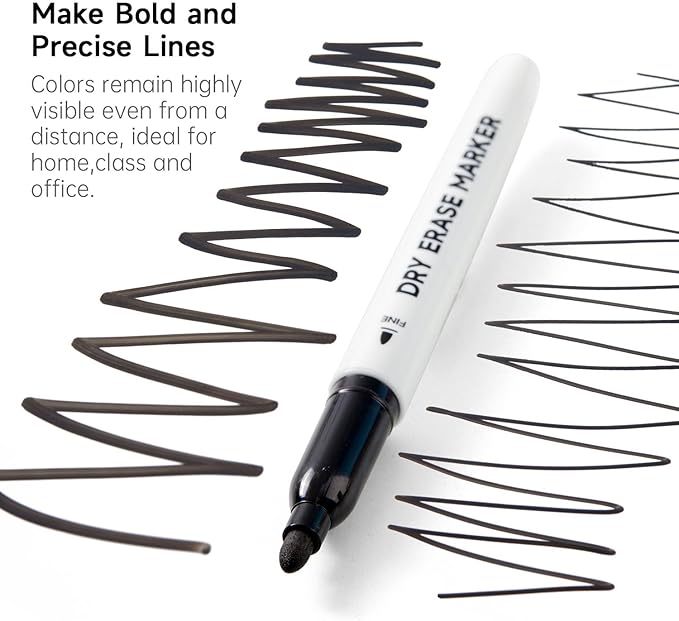 Black Dry Erase Markers - Image 2