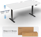 VIVO Electric 71 x 30 in Standing Desk, Memory Height Adjustment, 1B Series - Image 3