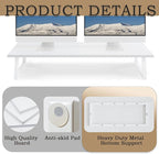 TEAMIX White Dual Monitor Riser - Image 5