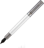 Monteverde USA Ritma Fountain Pen in Silver – Broad Nib, Bold JoWo Stainless - Image 2