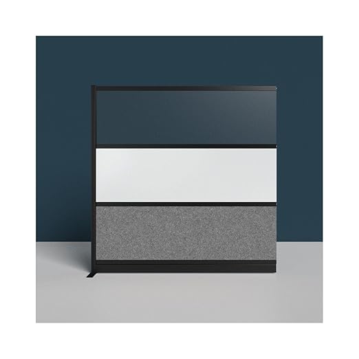 LUXOR MW-5370-FWCGWB Modular Wall Room Divider System - Image 2