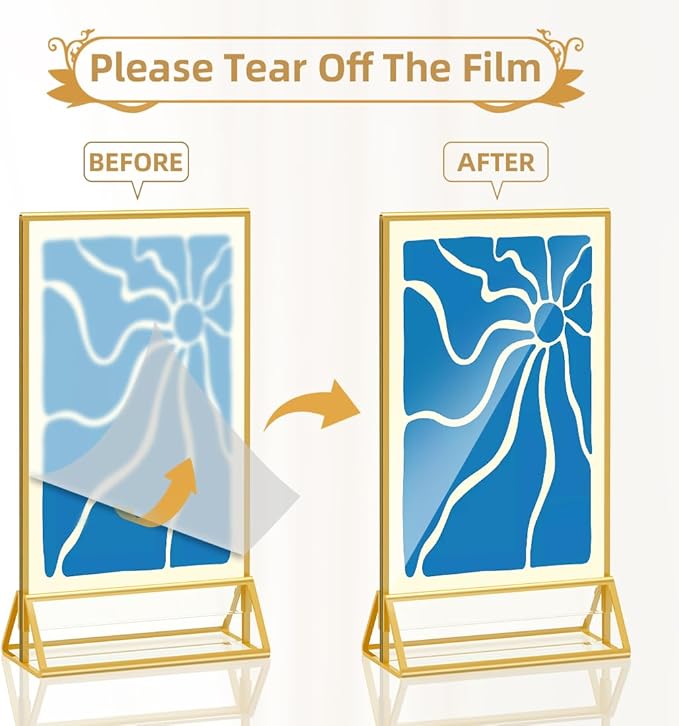 8.5 x 5.5 Acrylic Sign Holder - Image 6
