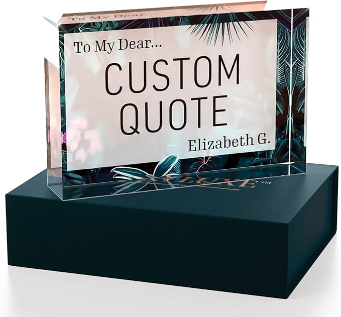 Custom Acrylic Sign Personalized, Custom Desk Name Plate, 18 Styles, - Image 9