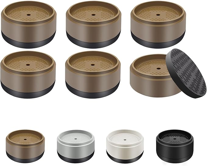 Furniture Risers Bed Risers Heavy Duty 1 inch, 2 inch, 3 inch, 4 inch Round by EnjoyLifeEnjoyHappiness