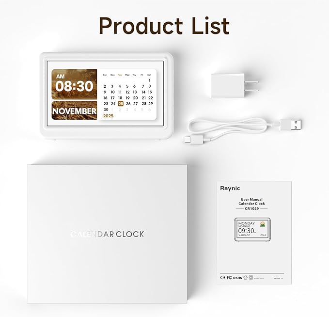 Raynic Date Clock, Digital Clock - Image 9