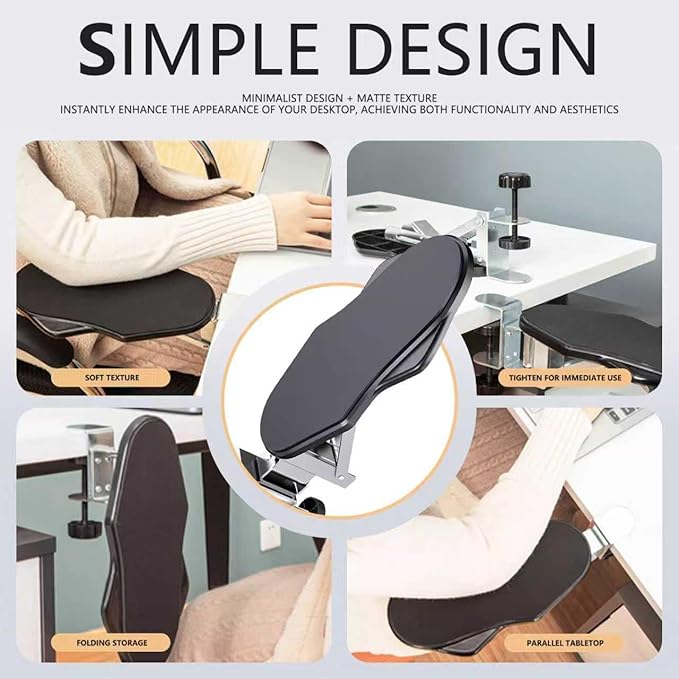 Miocololy Computer Adjustable Ergonomic Arm Rest - Image 6