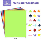 360 Sheets Colored Cardstock Paper 8.5 x11 Valentine Day Cardstock Thick Paper - Image 2