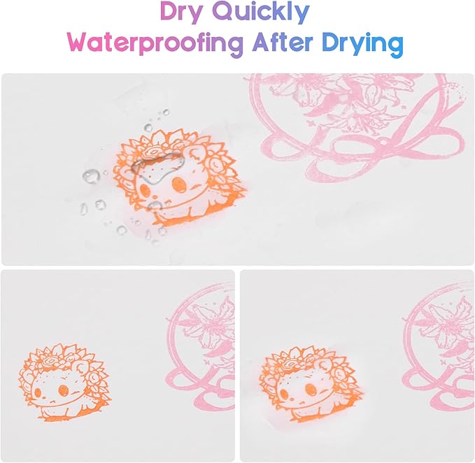 CraftyManor Mini 8 Color Pigment Ink Pads - Image 4