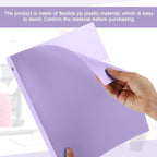 Henoyso 16 Pcs 3 Ring Binder 0.5 Inch Round Fits Letter Size 8.5'' x 11'' Paper - Image 4