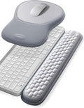 meatanty Keyboard and Mouse Pad Wrist Rest Set, Ergonomic Wrist Pad Support by Meatanty