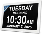 American Lifetime New 2026 Dementia Clock Large Digital Clock by AmericanLifetime
