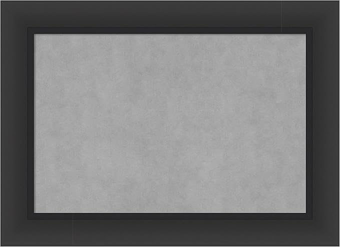 Amanti Art Black Framed Magnetic Board 21x29 Medium Vision Board by AmantiArt