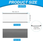 PATIKIL Magnetic Label Holder 3" x 1" - Image 2