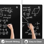 Large Black Glass Dry Erase Board, 96 x 48 Inches Magnetic Glass whiteboard - Image 3