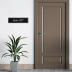 2" x 8" Personalized Office Aluminum Name Plates, Custom Elegant Name Plates - Image 6