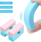 M&G 6 Pack Sliding Retractable Rubber Erasers, Push-Pull Large Pencil Erasers - Image 2