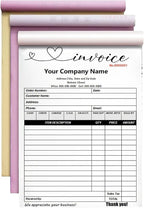 Custom Invoice Book in 3-Part /2-Part Receipt Book - Image 8