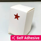8 Colors, 4000 Pack, Foil Star Metallic Stickers, 0.6" Diameter