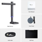 CZUR Shine Ultra Pro 24MP Document Scanner, USB Book Scanner, Portable Document - Image 7