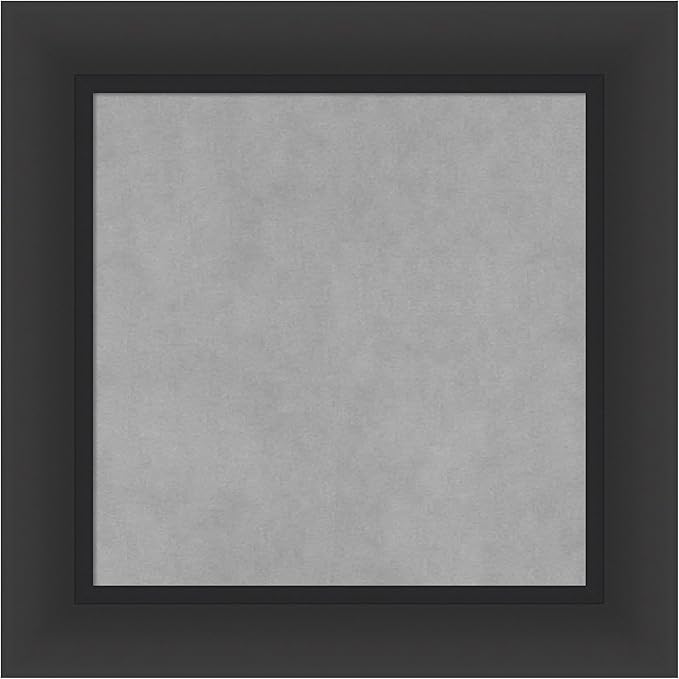 Amanti Art Black Framed Magnetic Board 21x21 Small Vision Board by AmantiArt
