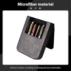 MIVLXLX Leather 6 Fountain Pen/Pencil Tray Case, Magnetic Closure - Image 3