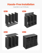 VEVOR Literature Organizer, 24 Compartments Office Mailbox - Image 6