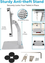 GDZN Anti-Theft Tablet Kiosk Stand - Image 6