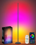 Vexinat Corner Floor Lamp, Smart RGB LED Corner Lamp by Unknown
