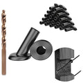 BLIKA 20 Pack 25 30 35 Degree 1/8" Black Cable Railing Angle Beveled Protector by BLIKA