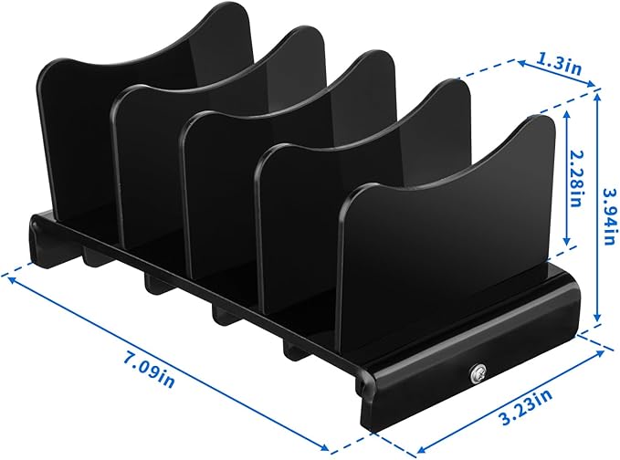 CaSZLUTION Acrylic Multi Device Organizer Stand Base - Image 3
