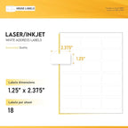 HOUSELABELS 18-up Address Labels - Image 3