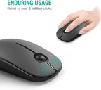 VssoPlor Wireless Mouse, 2.4G Slim Portable Computer Mice - Image 4
