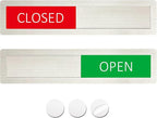 Open Closed Sign, Open Signs Privacy Slide Door Sign Indicator by LoYinLo