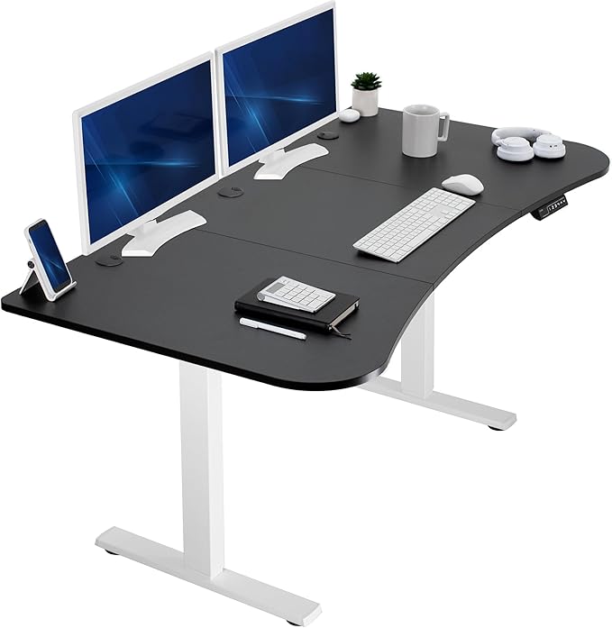 VIVO Electric 63 x 32 in Standing Desk, Memory Height Adjustment, 1B Series by VIVO