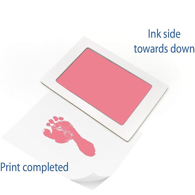 Large Clean Touch Ink Pad for Baby Handprints and Footprints – Inkless Infant - Image 7