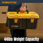 POWERTEC 19-Inch Tool Box with Trays - Image 5