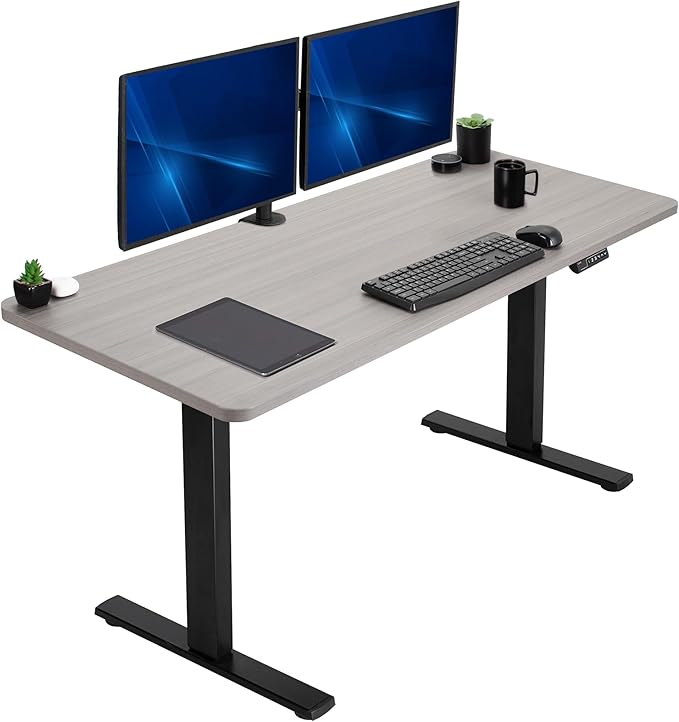 VIVO Electric 60 x 24 in Standing Desk, Memory Height Adjustment, 1B Series by VIVO