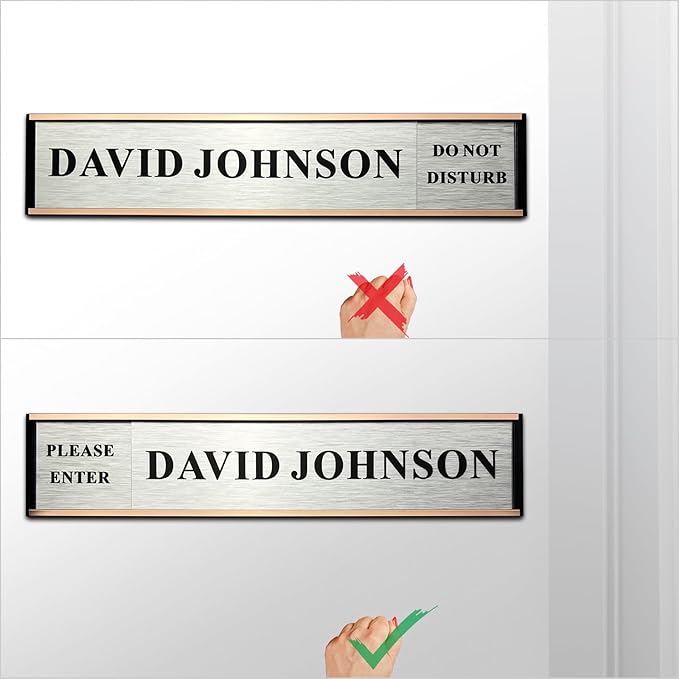SINKAA Custom Slider Sign for Door and Wall - Image 6