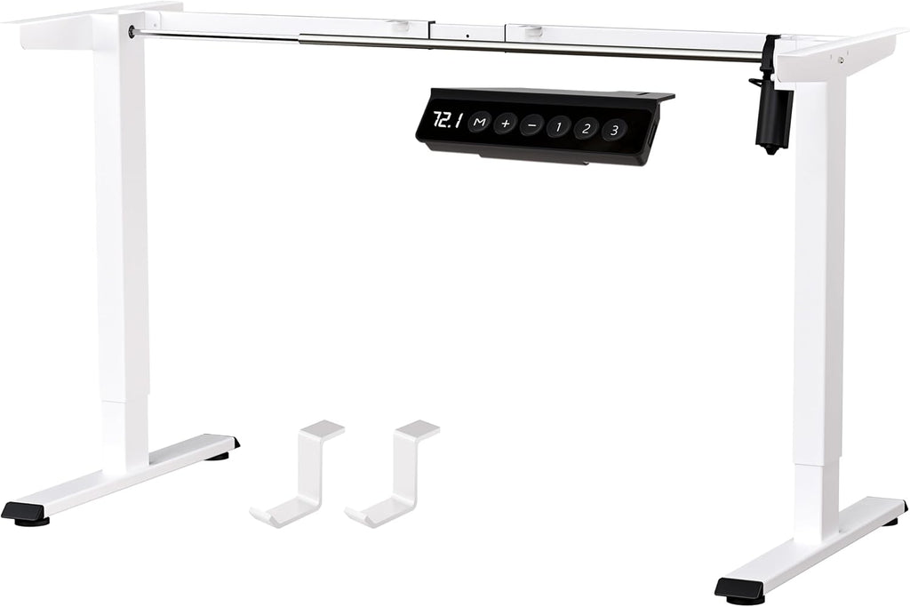 BIZUM Electric Standing Desk Frame, Height Adjustable Sit Stand Desk Base