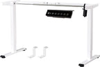 BIZUM Electric Standing Desk Frame, Height Adjustable Sit Stand Desk Base
