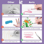 Arrtx 30 Colors Acrylic Paint Pens - Image 6
