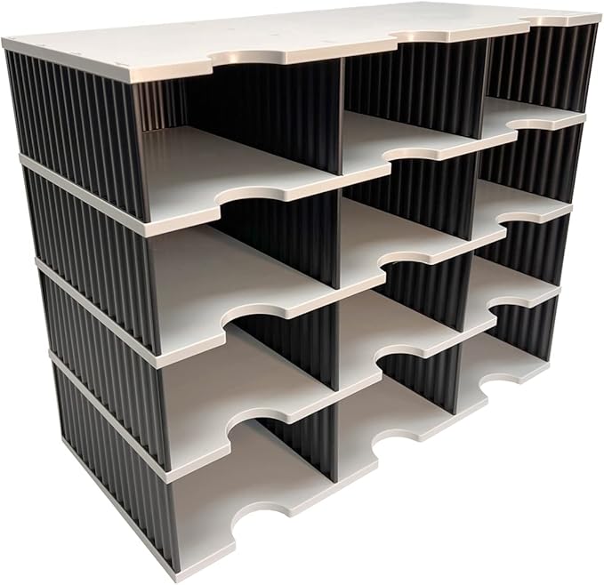 Ultimate Office TierDrop Jumbo 12-Compartment High-Wall Sorter by UltimateOffice