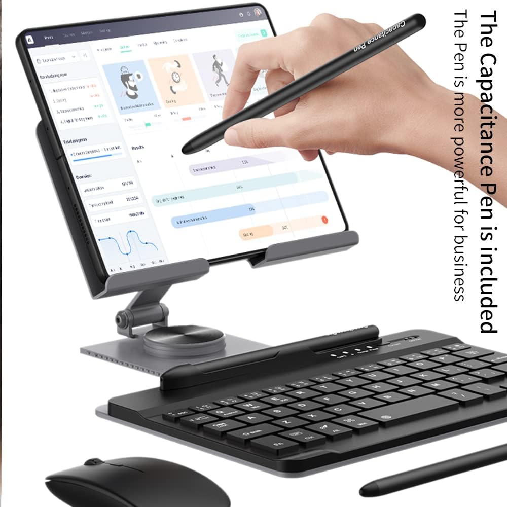 for Samsung Galaxy Z Fold 7/6/5/4/3 Adjustable Stand for Desk, Fully Foldable...