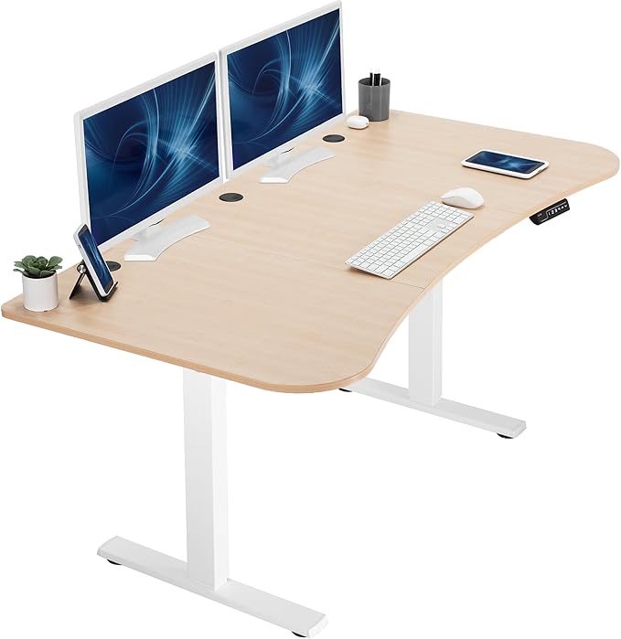 VIVO Electric 63 x 32 in Standing Desk, Memory Height Adjustment, 1B Series by VIVO