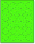 NextDayLabels - 8-1/2 x 11 Neon Color High Light Fluorescent Labels by NextDayLabels