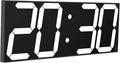 LED Large Digital Wall Clock, Oversize Wall Clock by CHKOSDA