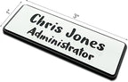 Custom Engraved Name Tag ID Badges Personalized Identification - Image 3