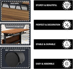 Folding Conference Table, Foldable Office Conference Room Tables, Rolling - Image 5